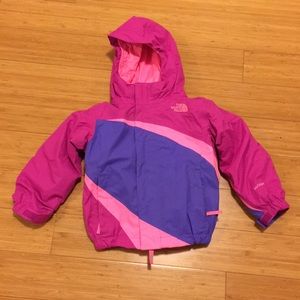North Face Hyvent 3 in 1 Triclimate Jacket sz 2T